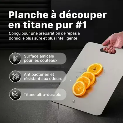 Planche à découper Katuchef en titane
